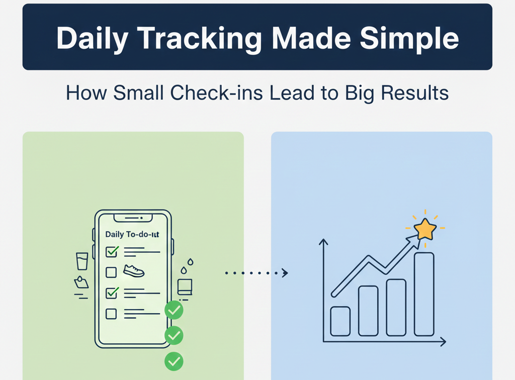 Daily tracking template